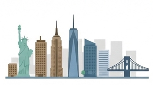 纽约城市天际线 New York skyline